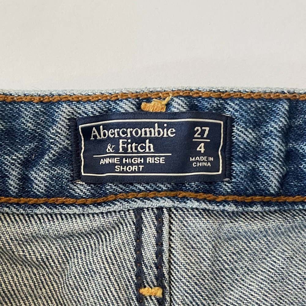 Abercrombie & fitch Annie high rise denim distressed shorts - Picture 4 of 4